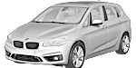 BMW F45 C1599 Fault Code